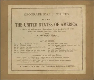 Geographical Pictures of the Usa Set VII by A. Wheaton & Co., 1920s, Set of 13