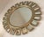Late 20th Century Vintage Sunburst Wall Decor Gilt Wood Mirror For Sale - Image 5 of 5