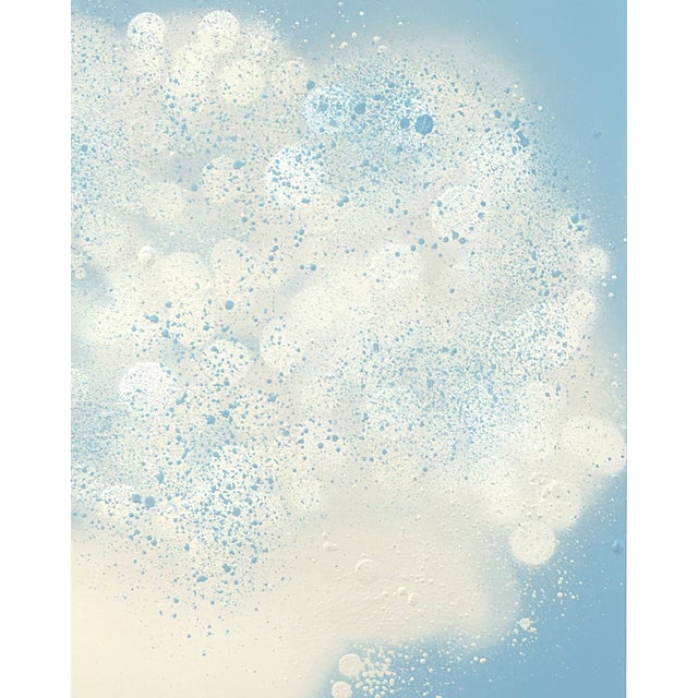 Contemporary Blue Hydrangeas No. 3 Contemporary Botanical Original Painting by Susan Havens For Sale - Image 3 of 4
