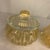 Murano 1950s Mid-Century Modern Barovier & Toso Murano Glass Gold Dust Vanity Set - 2 Pieces For Sale - Image 4 of 10