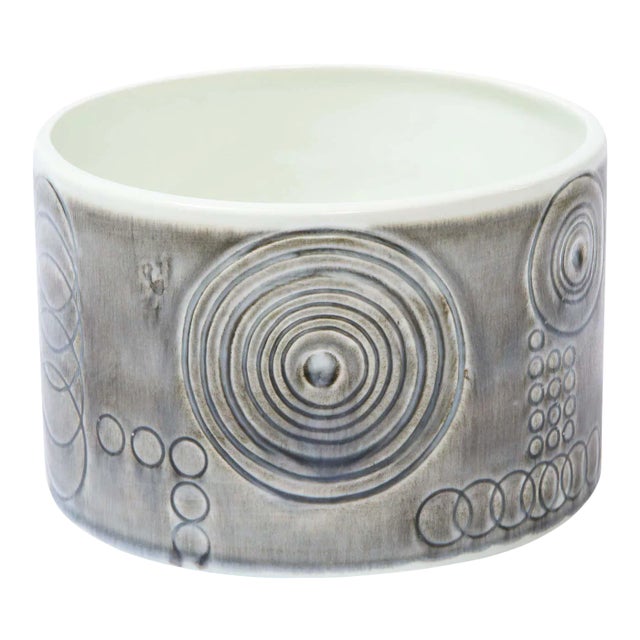 Swedish Mid-Century Modern Olle Alberius for Rörstrand "Sarek" Ceramic Vase For Sale