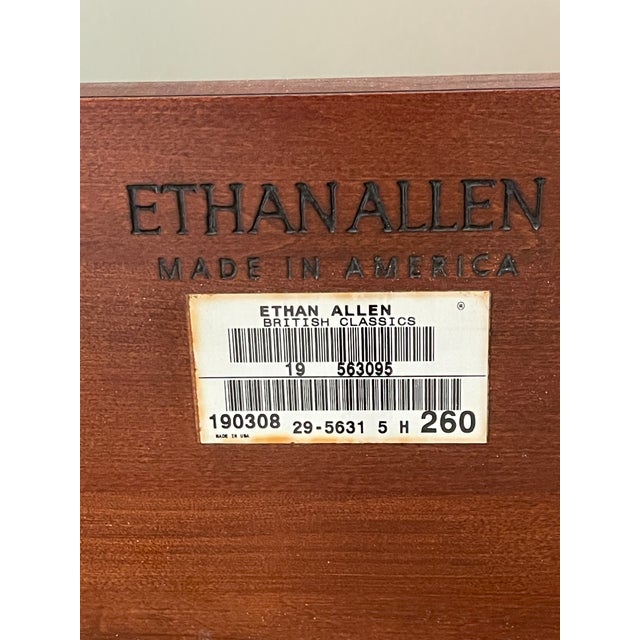 Ethan Allen 1990s Ethan Allen Queen Bed Formerly British Classics/Caymen Collection Now Called Kingston For Sale - Image 4 of 18