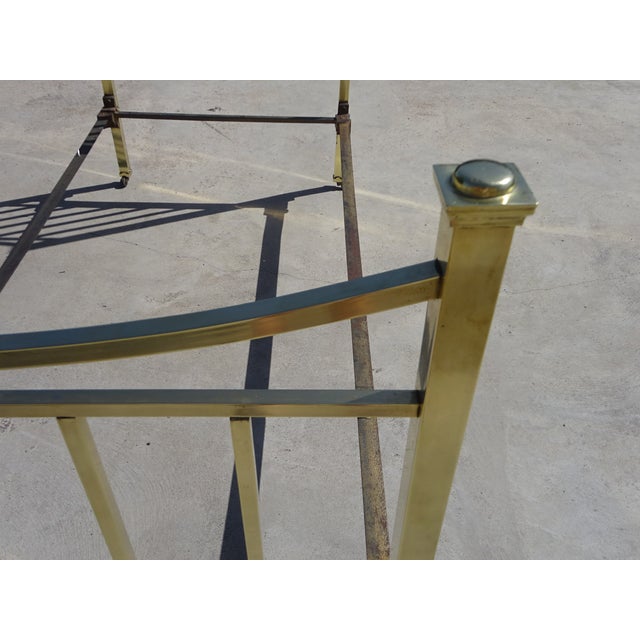 Antique Bed in Gilt Brass, 1890s For Sale - Image 16 of 18