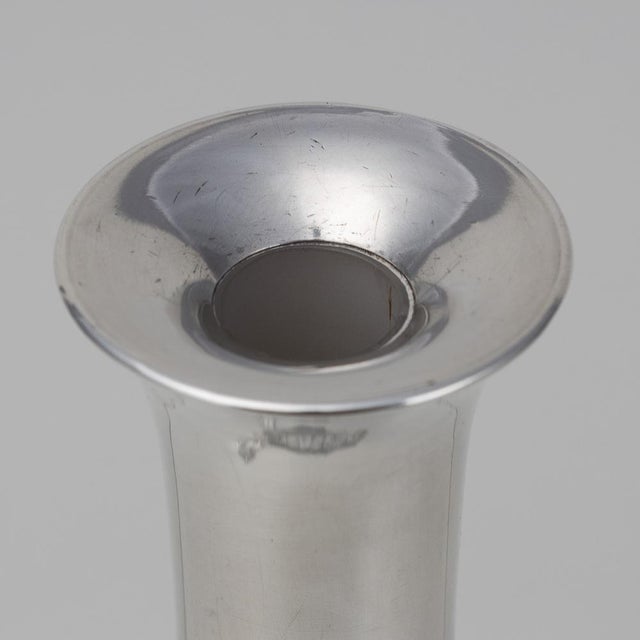 20th Century Art Deco French Silver & Cut Glass Decanter, 1920s For Sale - Image 4 of 14