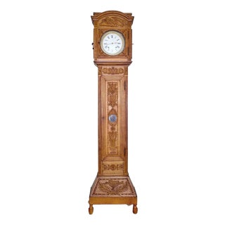 19th Century Antique Floor Clock For Sale