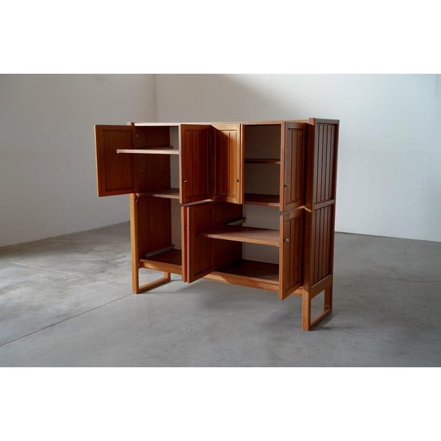 Large Teak Cabinet, Germany, 1970s For Sale - Image 9 of 10