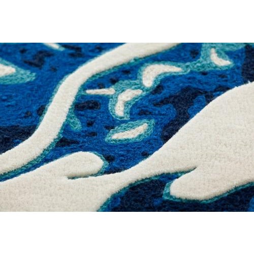 Contemporary Blue China Rug by Gandia Blasco For Sale - Image 3 of 7