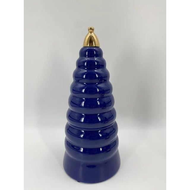 Ceramic Lid Vase #1 900 Series by Uga La Pietra for Superego Editions, Italy For Sale - Image 7 of 7