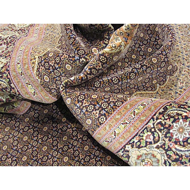 Textile Tabriz Mahi Rug, 2000s For Sale - Image 7 of 14