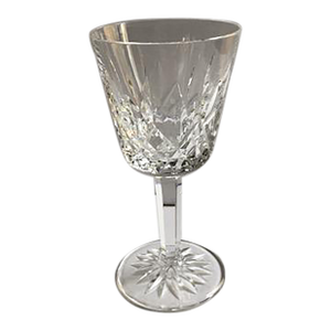 Vintage Waterford Irish Crystal Claret Wine Glass
