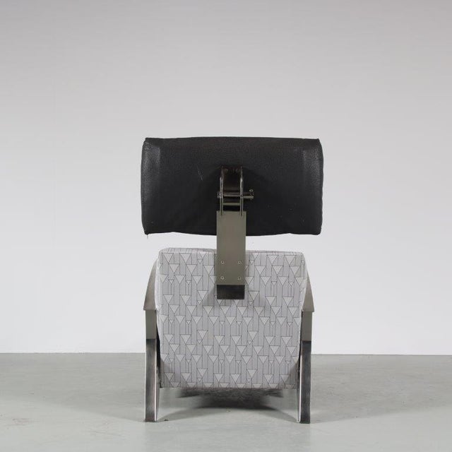 Black German Recliner Chair, 1980s For Sale - Image 8 of 15