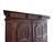 Baroque 17th Century Baroque Carved Oak Cabinet with Foliate Relief & Wrought Iron For Sale - Image 3 of 16