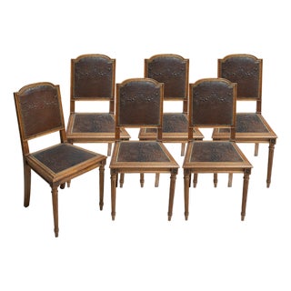 French Chairs, 19th Century, Set of 6 For Sale