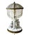 1920s Austrian Continental Figural Porcelain and Crystal Table Lamp For Sale - Image 4 of 5