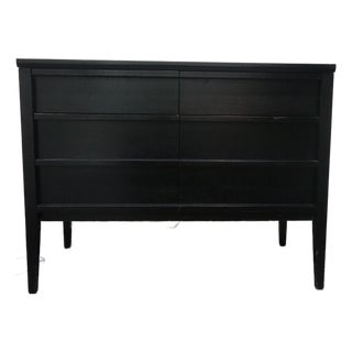 Spotlight Ebony Credenza Filing Cabinet For Sale