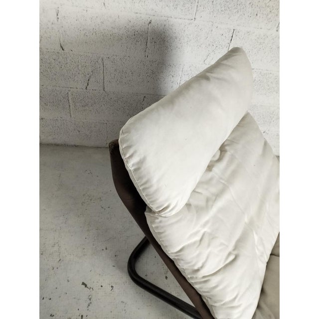 Set of Cross Lounge Chair attributed to Marcello Cuneo for Arflex, Italy, 1970s For Sale - Image 9 of 15