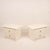 Cream Cream Lacquered Bedside Tables by Pierre Cardin, 1980, Set of 2 For Sale - Image 8 of 18
