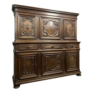 Renaissance Style Cabinet in Walnut For Sale