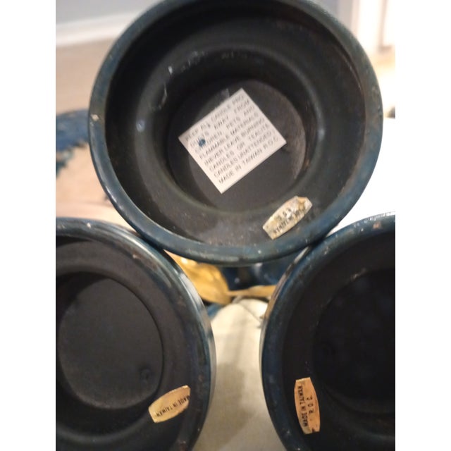 Gothic 1994 Partylite 6 Piece Celestial Whimsigoth Themed Candle Holder Set Unused Been Stored With Original Stickers For Sale - Image 3 of 12