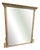 Large Antique English 19th Century Carved Wood Gilt Framed Overmantle Mirror For Sale