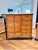 Vintage Bassett “Lotus Garden” Ebony & Pecan Bedroom Suite For Sale - Image 6 of 18