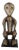 Vintage Bwami Lega Lined African Figurine / Sculpture For Sale