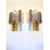 Impressive contemporary sconces made with murano glass multicolored"squared" elements. huge lively multicolor murano glass...
