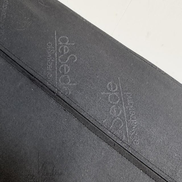 Black DS-2011 Sofa in Leather from de Sede, Switzerland, 1980s For Sale - Image 8 of 9