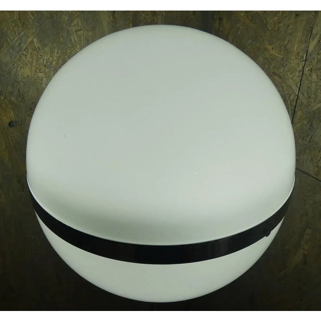 Italian Floor Lamp in Chromed Steel, 1970s For Sale - Image 4 of 11