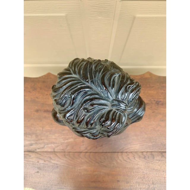 Vintage Neoclassical Apollo Belvedere Bust Sculpture on Pedestal For Sale - Image 11 of 11