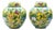 Antique Chinese Imperial Yellow Cloisonné Ginger Jars - A Pair (Republic Period) For Sale