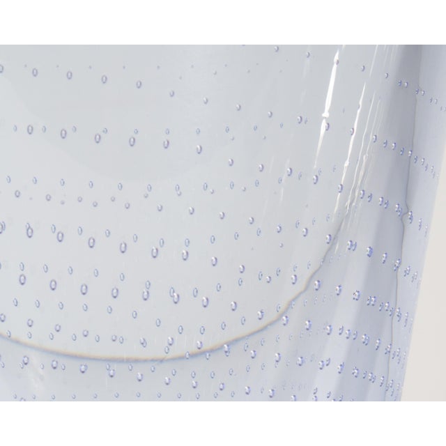 Mid-Century Modern Kosta Boda “Zoom” Blue Glass Vase by Goran Warff For Sale - Image 3 of 8