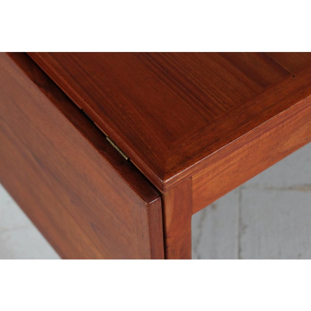Mid-Century Modern Teak 5362 Extendable Coffee Table by Børge Mogensen for Fredericia, Denmark, 1970s For Sale - Image 3 of 6
