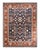 Blue Mogul, One-of-a-Kind Hand-Knotted Area Rug in Blue, 9' 3" x 12' 2" For Sale - Image 8 of 8
