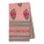 Roza 6-Seat Coral Pink Tablecloth For Sale
