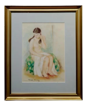 Mabel Alvarez -Young Girl Undressed -1934 Panting