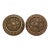 Pair of Antique Russell & Erwin Bronze Door Knobs For Sale