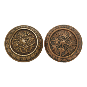 Pair of Antique Russell & Erwin Bronze Door Knobs