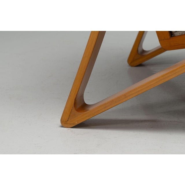 Lounge Chair from De Coene Frères, Belgium, 1950s For Sale - Image 11 of 15