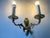 A striking, two-arm wall sconce manufactured by POLAM-MEOS in Warsaw. This model features an elegant palace style...