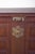 Vintage Portuguese Dark Wood Chest, 1920s For Sale - Image 10 of 11