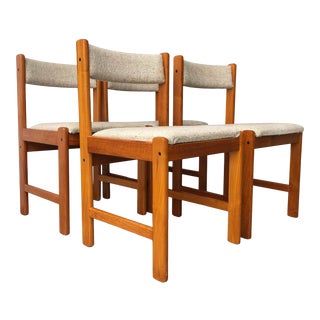 Vintage Mid Century Danish Modern Dining Chairs by Findahls Mobelfabrik (Set of Four) For Sale