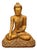 Burmese Artist, Buddhist Statue of Lotus Buddha, Gilt Sculpture For Sale