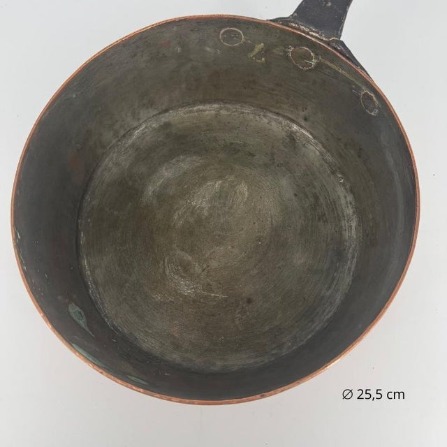 Vintage French Copper Saucepans, 1960s, Set of 5 For Sale - Image 17 of 18