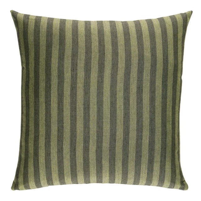 This pillow features Hanson I/O Stripe with a Knife Edge finish. Woven in the U.S. from solution-dyed acrylic, this design...