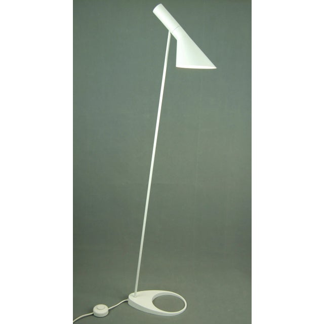 Vintage AJ Floor Lamp by Arne Jacobsen for Louis Poulsen For Sale - Image 12 of 12