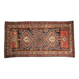 Antique Caucasian Rug Runner - 4'9" X 8'11"