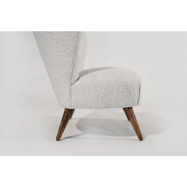 Scandinavian Modern Wingback Lounges, Denmark, C. 1950s - a Pair For Sale - Image 10 of 12