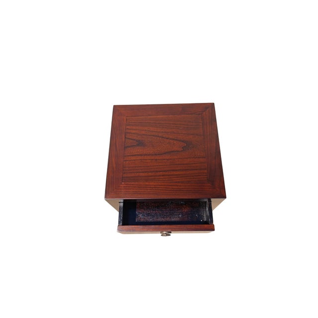Pair of Chinese Single-Drawer Side Tables For Sale - Image 9 of 9