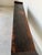 Vintage Chinese Black Lacquer Altar Console Table With Hand-Carved Apron For Sale - Image 11 of 12